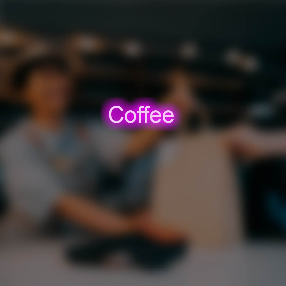 Coffee LED Neon Sign – Perfect Business Decor