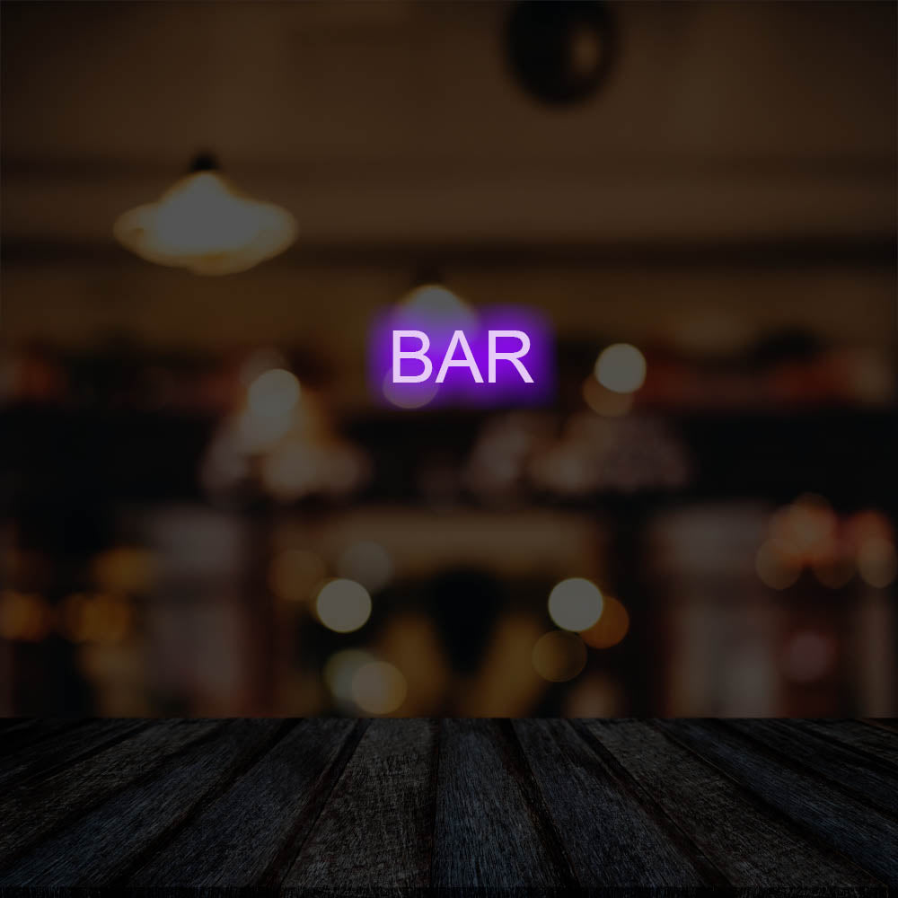 Bar LED Neon Sign – Perfect Business Decor