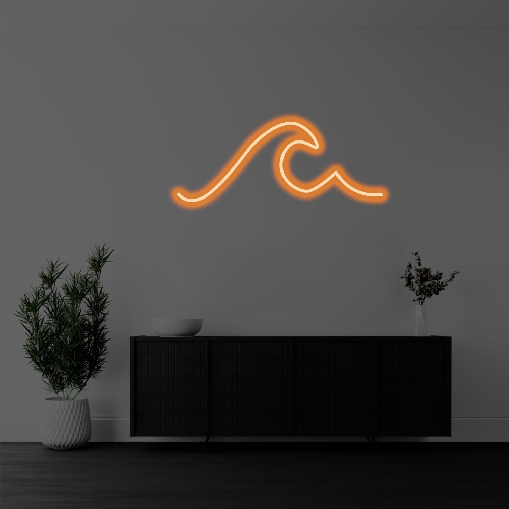 Wave LED Neon Sign – Perfect Pop Culture Decor