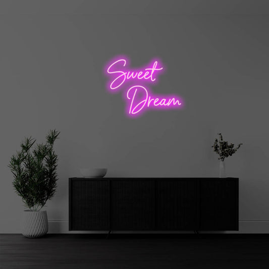 Sweet Dream LED Neon Sign – Perfect Pop Culture Decor