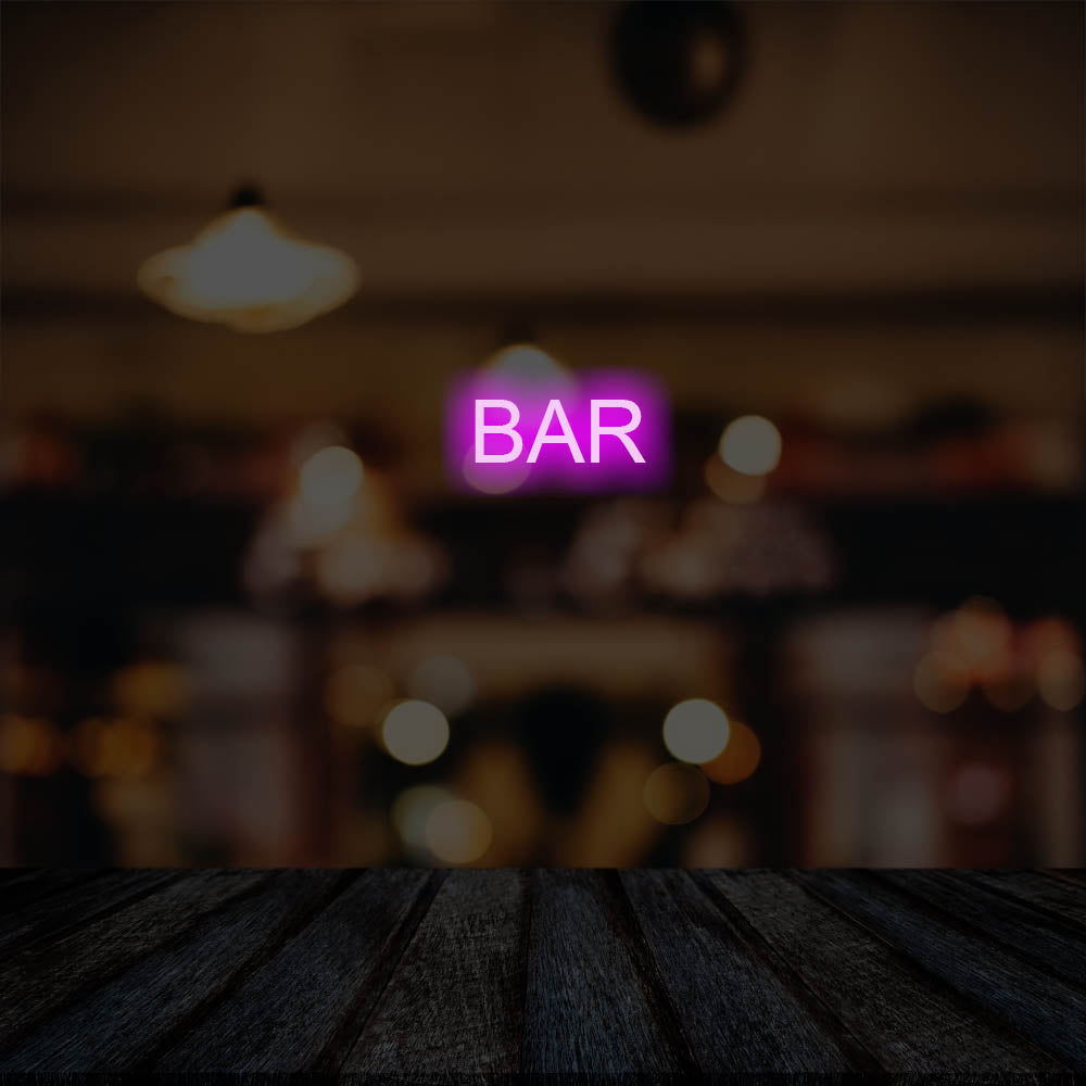Bar LED Neon Sign – Perfect Business Decor