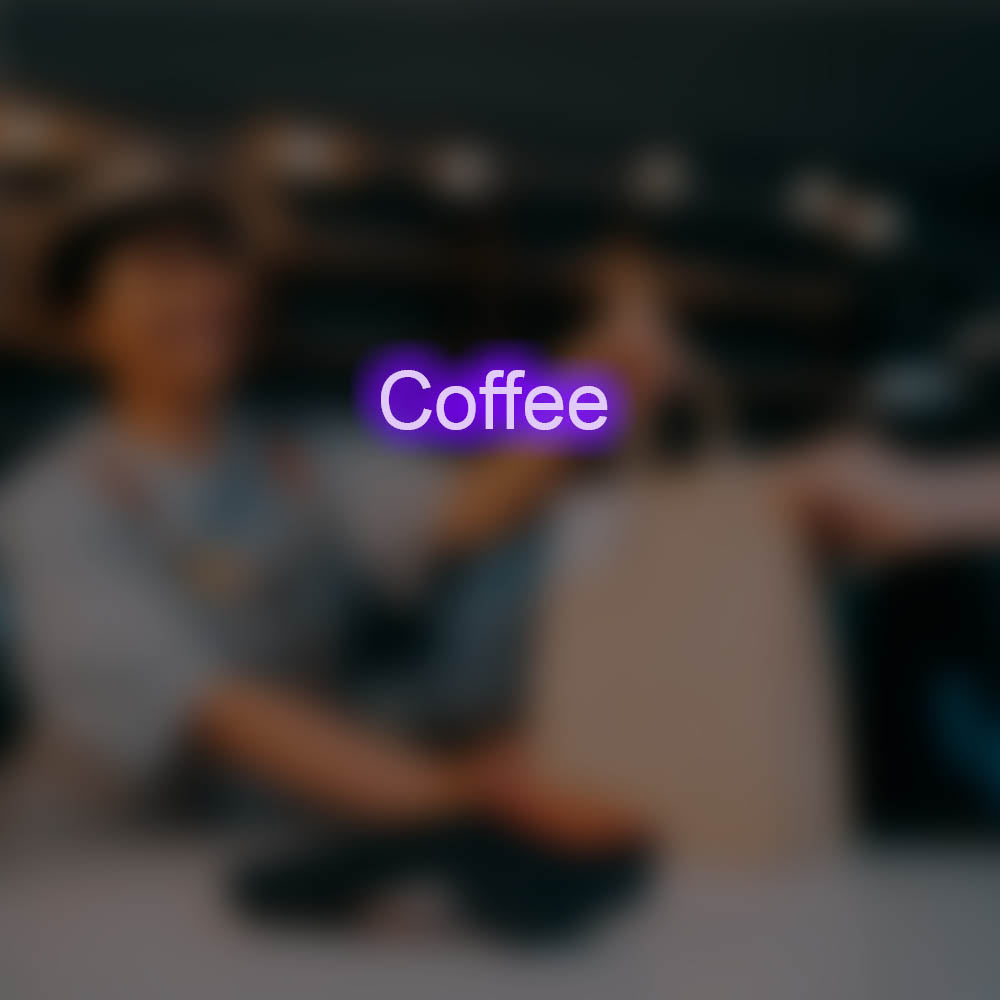 Coffee LED Neon Sign – Perfect Business Decor